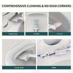 NeatFlow™ Wall-Mounted Toilet Cleaning Set