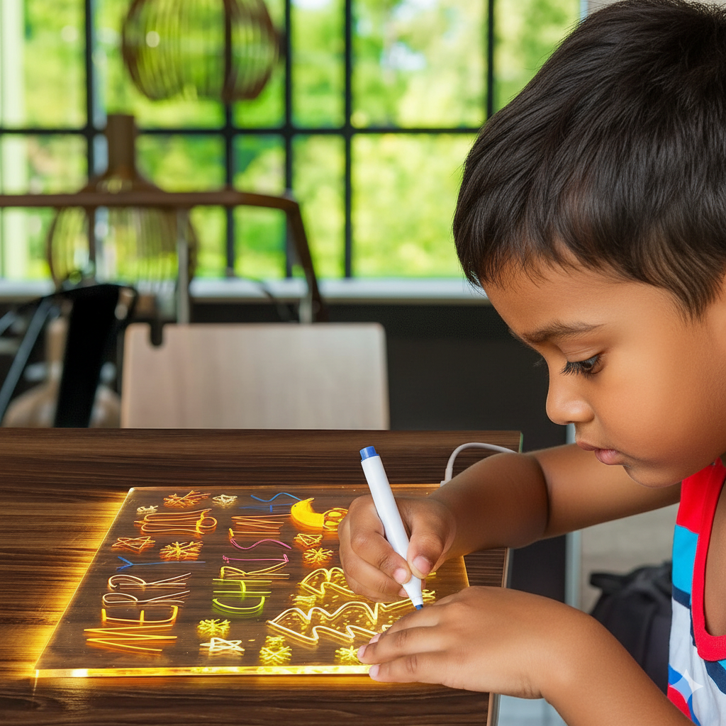 GlowWrite™ | LCD Magic Writing Board