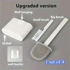 NeatFlow™ Wall-Mounted Toilet Cleaning Set