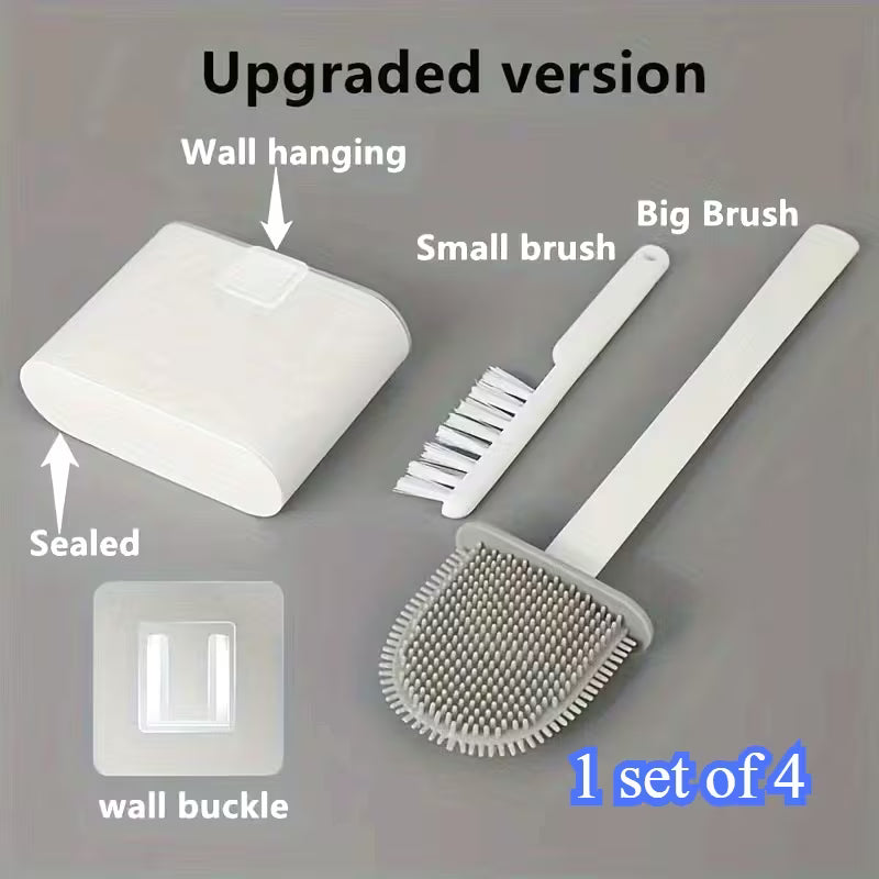 NeatFlow™ Wall-Mounted Toilet Cleaning Set