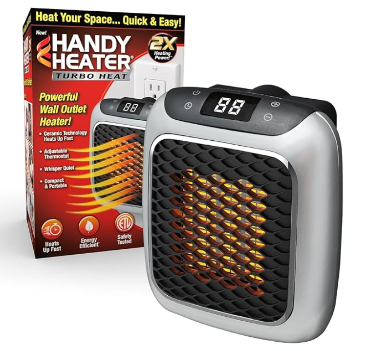 HeatWave | Portable Wall Mounted Mini Heater