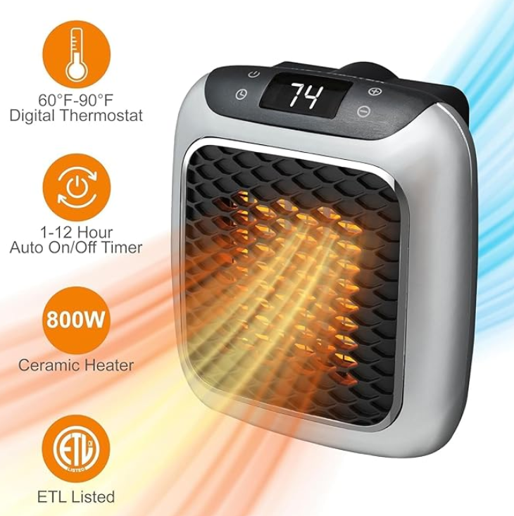 HeatWave | Portable Wall Mounted Mini Heater
