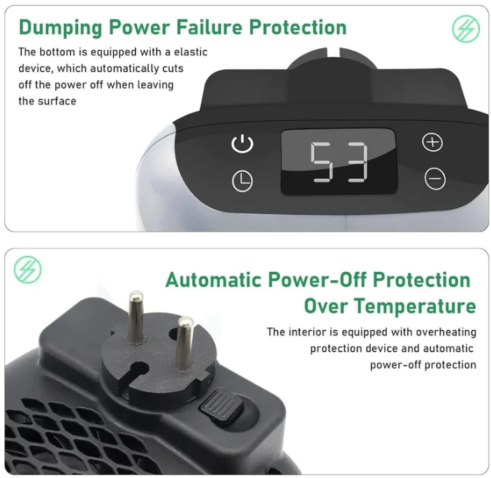 HeatWave | Portable Wall Mounted Mini Heater