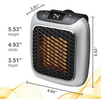 HeatWave | Portable Wall Mounted Mini Heater