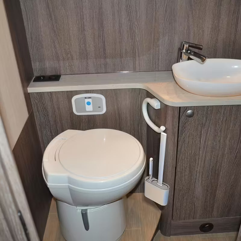 NeatFlow™ Wall-Mounted Toilet Cleaning Set